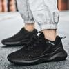 Large size men's shoes summer fly-woven hollow casual shoes breathable shoes men's running shoes sports shoes mesh shoes