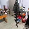 1pcs Vintage Wind Chime with Fishbone Design Metal Ornament Bells for Door Decoration Garden & Home Gift Handmade Hanging Decor