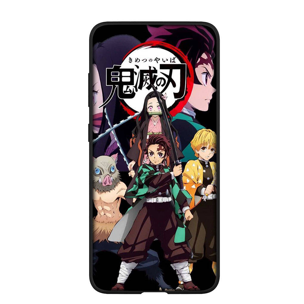 Phone Case for iPhone 17 16 15 Plus Huawei P30 P20 Lite Redmi Note 14 12 11 13 Pro Max OPPO A60 A80 A40 A18 Kamado Nezuko Demon Slayer Tanjirou Cover