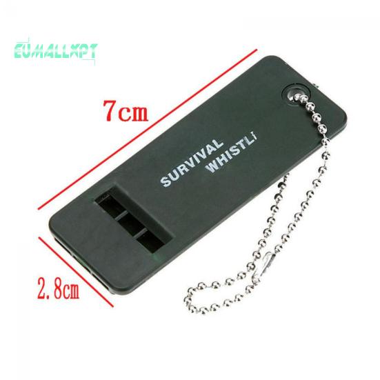 Portable Loud Voice Whistle Survival Emergency Gear for Outdoor Hiking Camping