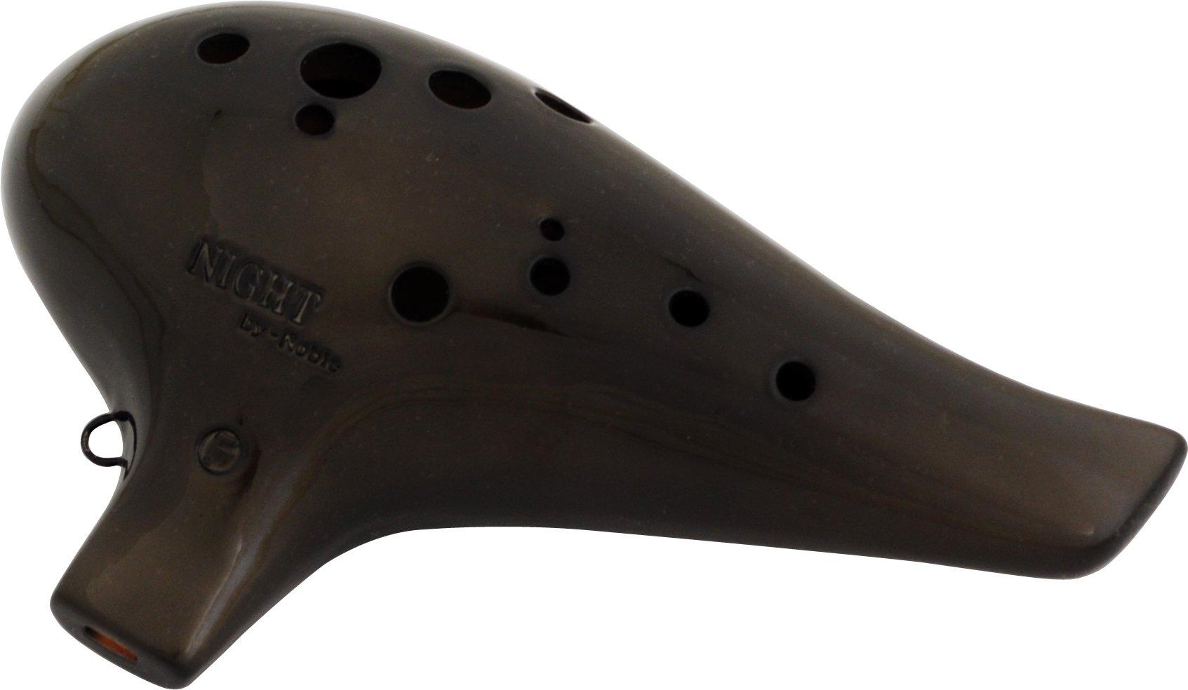

NIGHT від Noble Night Ocarina Alto F Tone NN-AFMBG Metal Black Glossy