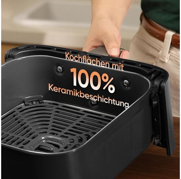 Cosori Turbo Tower Pro Smart Deep Fryer Black/silver (CAF-DC113S-ADE)