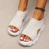 Mode Damen Slipper Sandalen Sommer 2025 Neue Mode Mesh Atmungsaktiv Hohle Freizeitschuhe für Damen Rutschfeste Bequeme Sandalen Damen