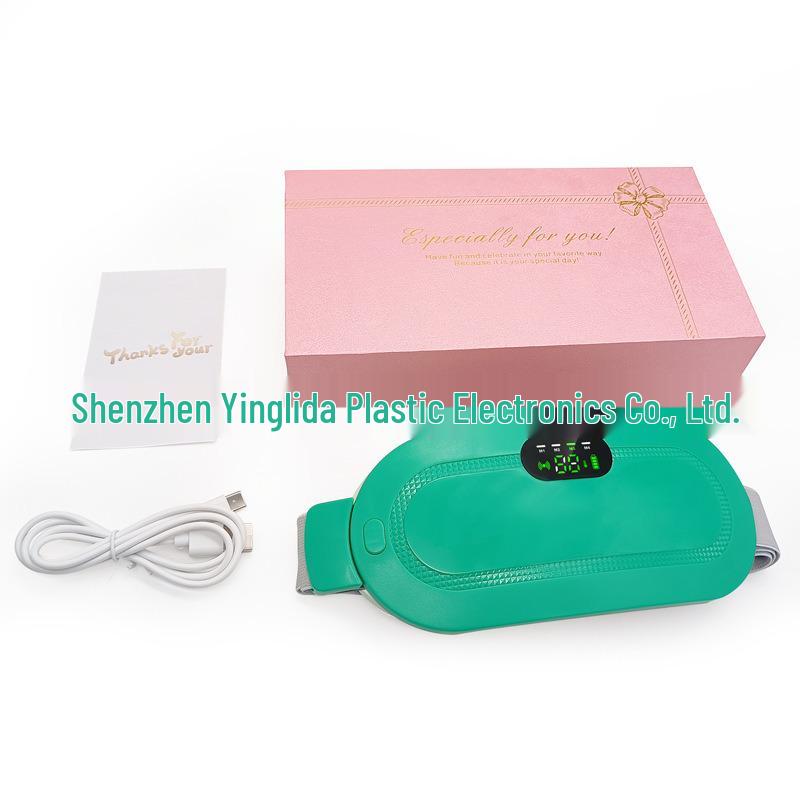 Warm Uterus Support Belt: Vibration Massage & Heat Therapy for Abdomen and Back