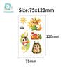 Ruikalong Christmas Cartoon Santa Tattoo Stickers for Kids' Party