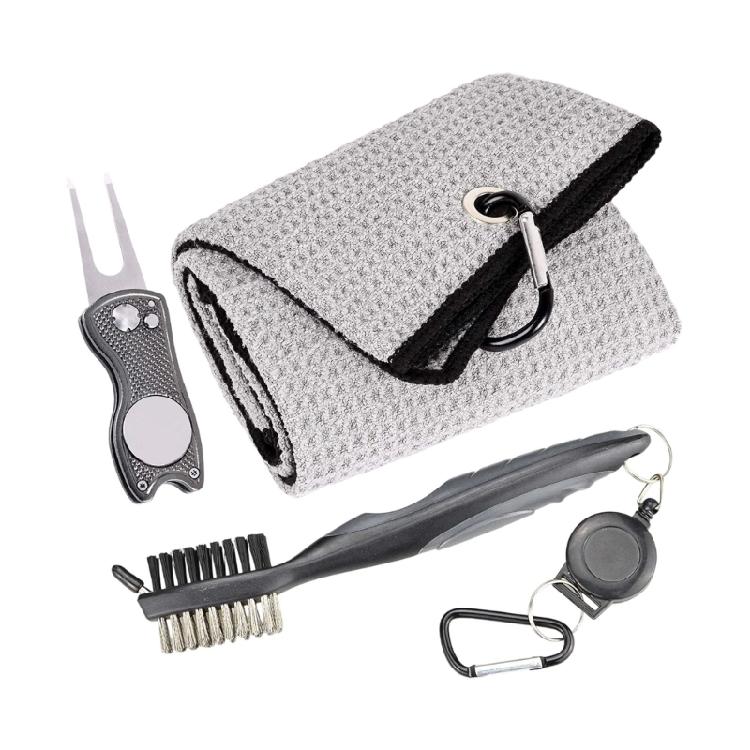 Essential Golf Maintenance Sided Brush Quick Dry Towel Greens Fork For On Greens