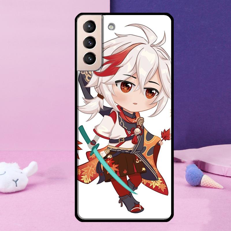 Genshin Impact Kaedehara Kazuha Phone Case For Samsung Galaxy S25 Ultra S23 S20 S21 S22 S24 FE S9 S10 Plus S24 Ultra Cover