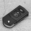 3 Button Car Remote Folding Flip Key Fob Case Blade Cover Shell Fit for MAZDA 2 3 5 6 RX8 MX5