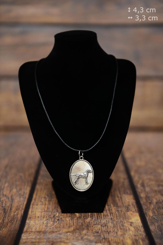 Dalmatian, Carriage Dog, Spotted Coach Dog - Necklace with a Dog, Pendant for a Dog Mom, Unique Jewelry from the Art-Dog Brand