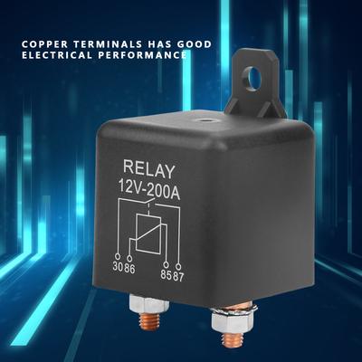 100A/200A Normal Offen Hochlast Auto Anlasserrelais für Steuerbatterie WM686 EIN/AUS RL/180 DC 12V Autobatterie Steuerrelais