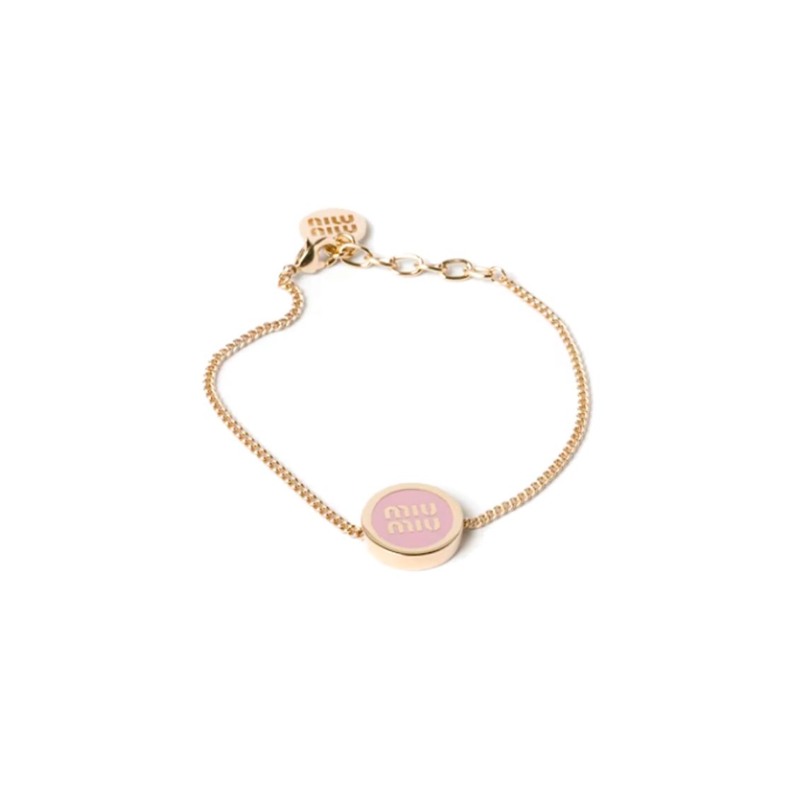 

Miu Miu Letter Logo Metal Bracelet Women bracelets Gold 5IB507_2F6T_F0615 Box