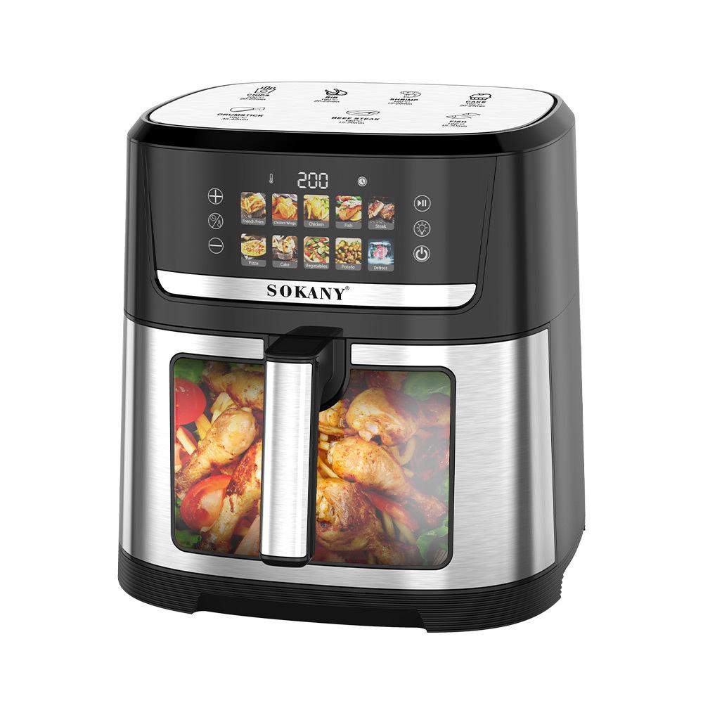 Sokany 12L Smart Touch Air Fryer with Visible Screen