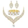 Ladies Wedding Banquet Dress Necklace Earrings Bracelet Jewelry Fashion Jewelry Set