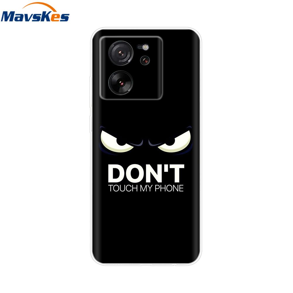 Clear Silicone Case For Xiaomi 13T Pro Back Cover For Xiaomi 13T Case Soft TPU Bumper Protective Phone Cases Mi13T Fundas Coque