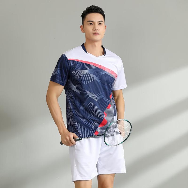 Unisex Schnelltrocknendes Badminton- & Tennis-Sommer-Trikotset
