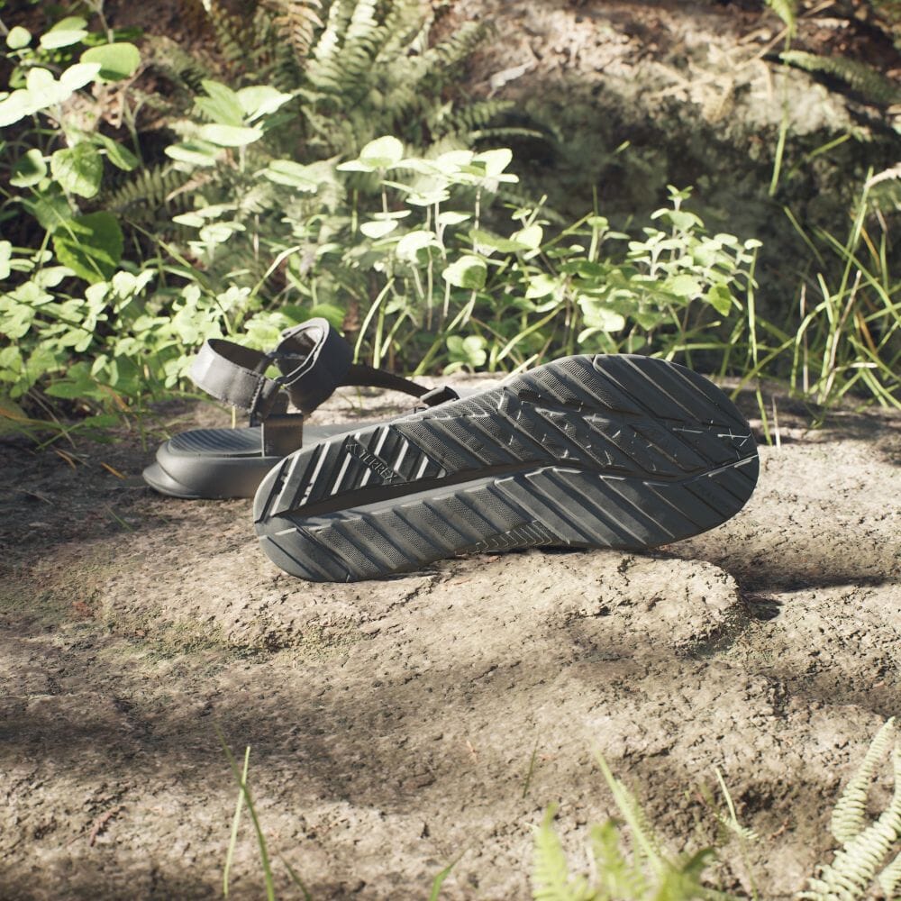 adidas TERREX HYDROTERRA LIGHT SANDALS Gray Two Shoes & Footwear Sandals Unisex Outdoor Sports Sandals ID4273 Gray Two/Gray Two/Coat Green