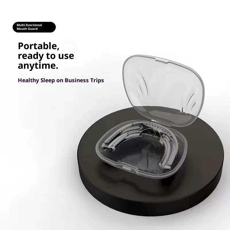 Anti Snoring Mouthguard with Case - Reusable Dental Guard for Snore & Bruxism Relief