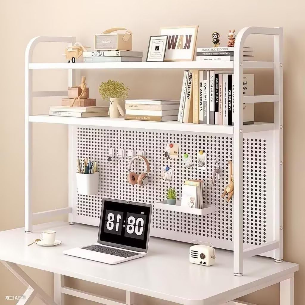 

TUIYIDUO Desktop Desk Stationery and Small Item Easy Office Includes Japanese Instructions Rack, Shelf, Storage, Multifunctional, Space-Saving, белый