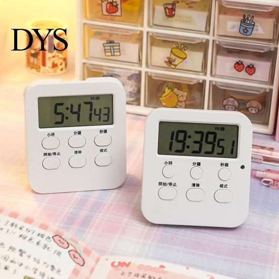Alarm Clock Countdown Timer Large Screen Display Magnets Adjustable Silence Simple Operation Switchable Efficient Timing Red Light Flashing