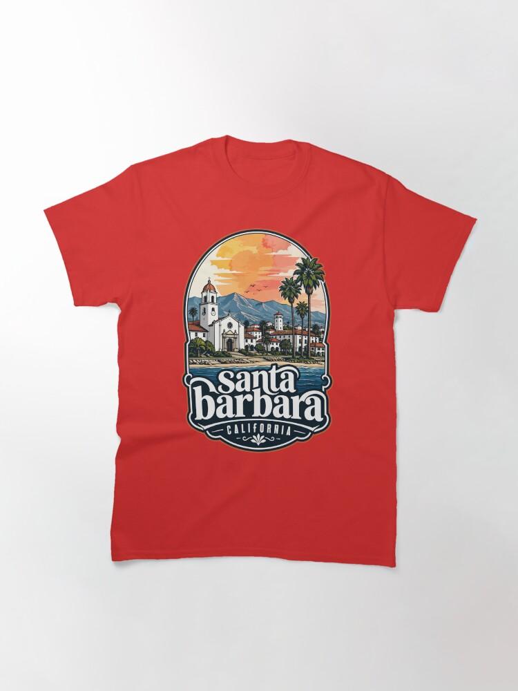Barbara Santa Barbara California Coast Watercolor Travel Classic T-Shirt