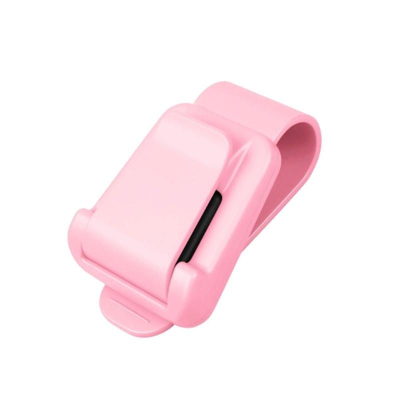 Multifunction Sun Visors Glasses Case with Secure Clamp Soft Lined Automobile Eyewear Organizers Eyeglasses Mount for Car