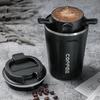 13 17 Tumbler, Stainless Steel, Vacuum Insulated with Lid And Filter Travel Mug Drinks Cup