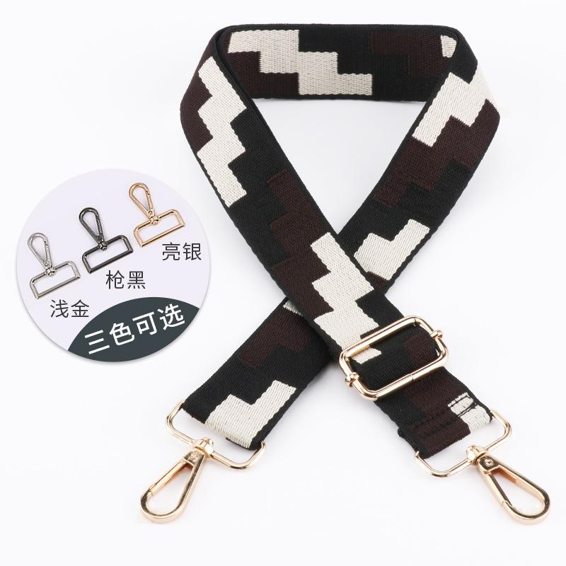 Strap Accessory With  Cross-body Printed Wide Strap; Colorful Single Shoulder  Strap Adjustable. One Size