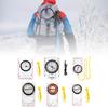 Orientation Compasses, Hiking Navigation Map Scale Ruler Compasses, Multifunctional Magnifier Compasses for Map Reading