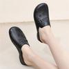 Women's New Slip-on Shoes, Fashionable Hollow-out Floral Design, Soft and Comfortable Sole, Low-heel Casual Slip-ons, Lightweight Wedge Heel