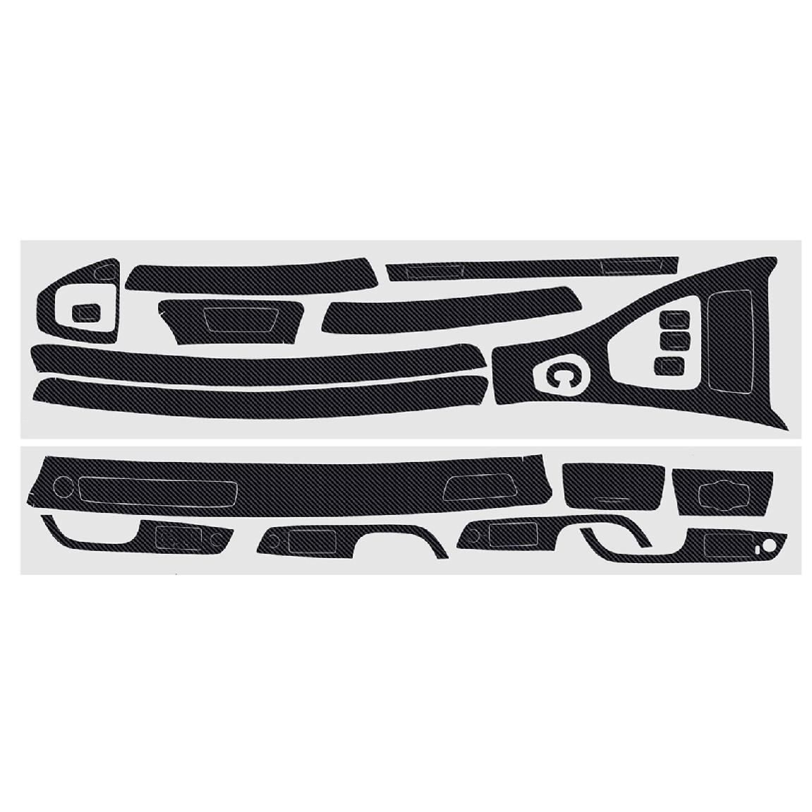 

Автомобильная наклейка из углеродного волокна, внутренняя отделка центральной консоли управления для BMW 3 серии E90 E92 E93 2005-2013, только с левым рулем, внутренняя отделка 3D LHD