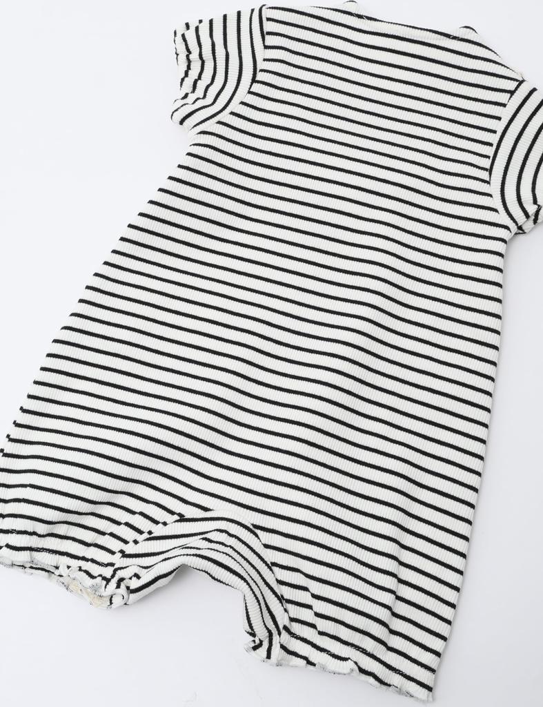 Jacquard Pattern Rompers BL 80 Baby [Kids Zoo] Rompers/Coveralls