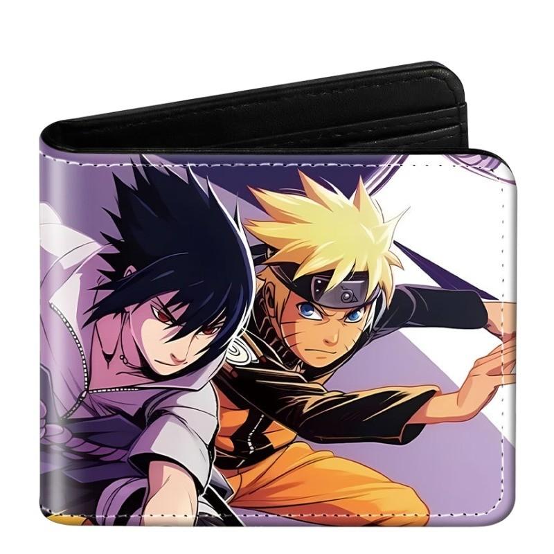 Naruto Anime Foldable Leather Wallet Short Purse