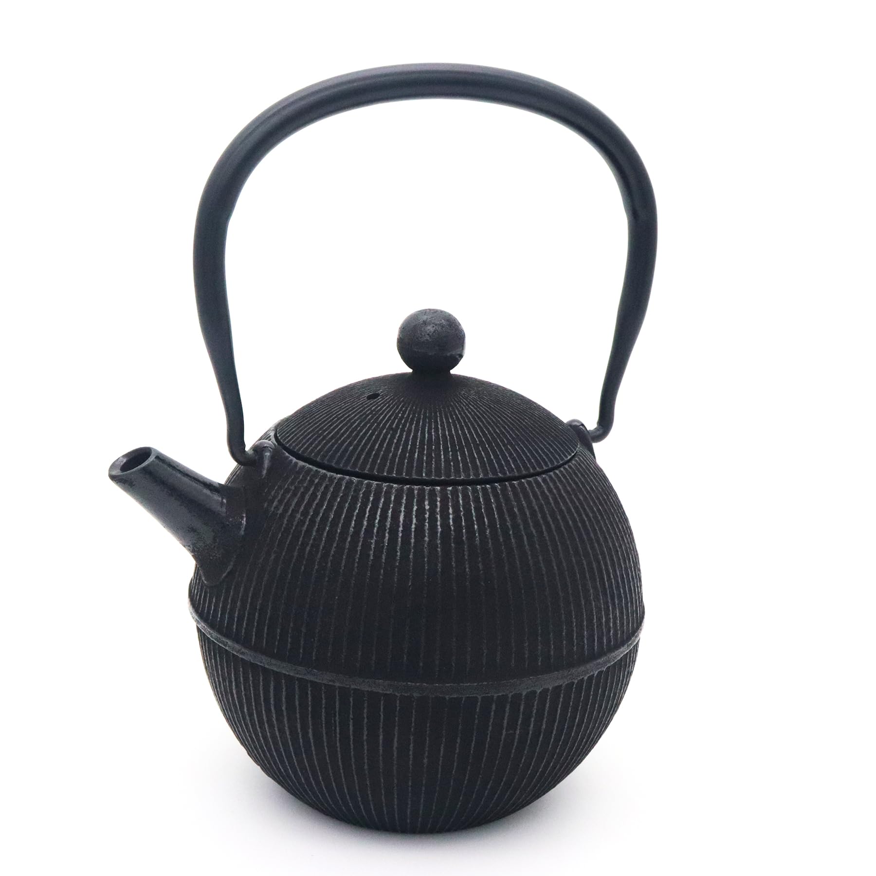 

Nambu Iron Teapot, Miyabi, 0.5 Liter, Black (with Tea Strainer), Iwate Prefecture, Japan, Traditional Craft