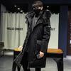 Homens de inverno para baixo jaqueta moda masculina para baixo jaqueta grossa e quente roupas masculinas seção estendida jaqueta quente parka