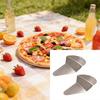 Pack of 2 Easy Cleaning Nonrust Steel Spatulas Pie Servers Produced for Cooking Baking Offering Wide Front Utility