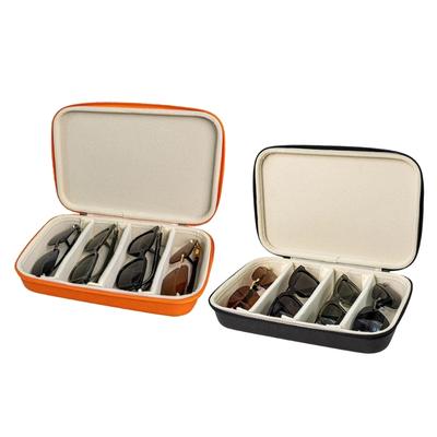 Sunglasses Storage Box Shockproof Durability Compacts With Soft Interior Padding For Eyewears Protecting