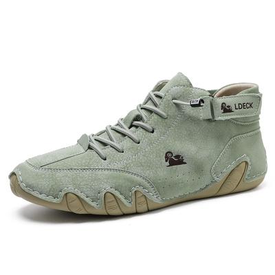 Heren Laarzen Casual Motorfiets Winterschoenen Waterdicht Hoge Sneakers Luxe Schoenen Loafers Buiten