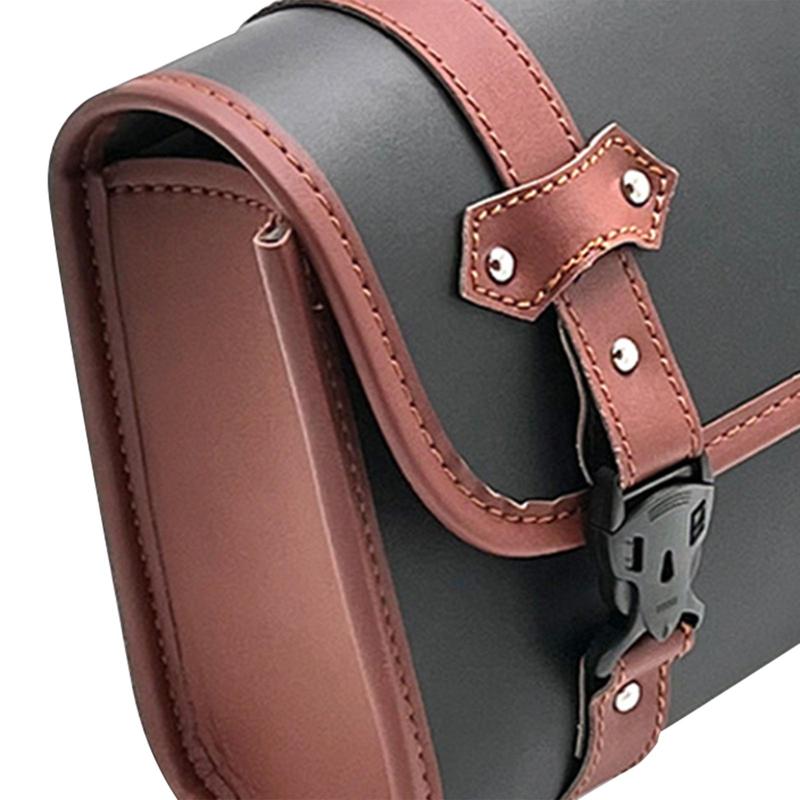 Generic Motorcycle Tool Bag Fork Bag Easy to Install Motorbike Saddle Bag