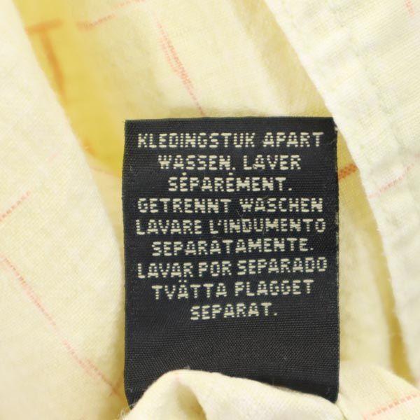 RRL Años 90 Rojo 3 Estrellas Etiqueta Inicial Peto asa Camisa manga corta Hombre Usado