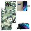 For Samsung Galaxy Xcover7 Magnetic Phone Case Pattern Printing Folio Sand Cover