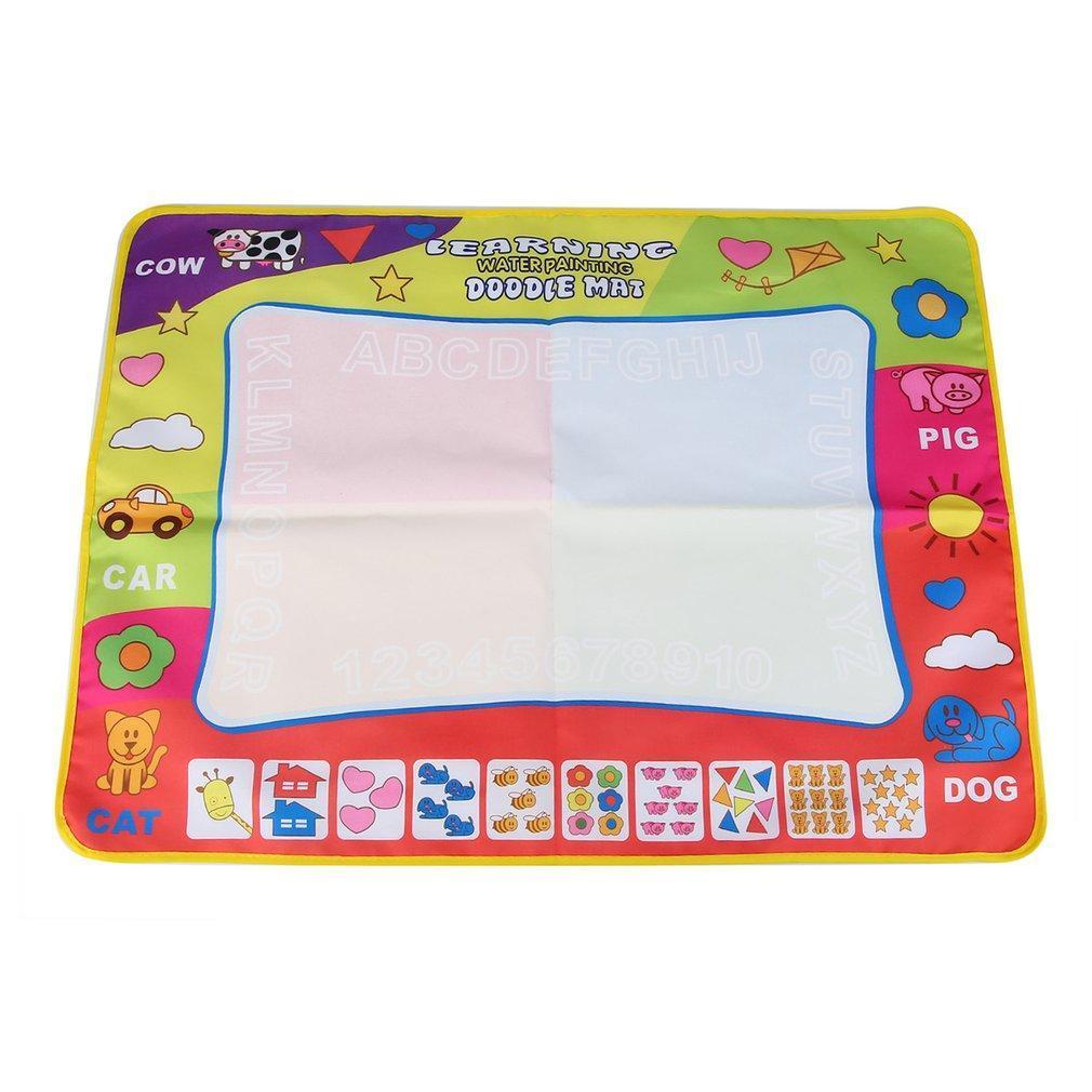 Drawing Water Pen Painting Magic Doodle Mat Board Kids Writing Magic Book Toy