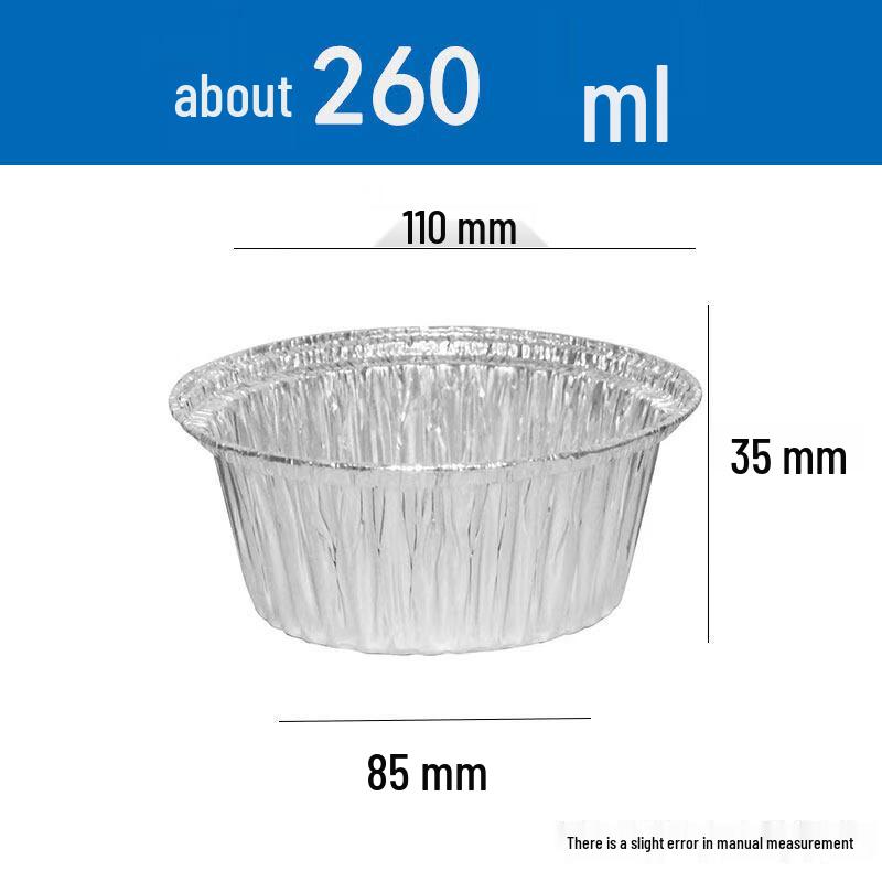 Disposable Round Aluminum Foil Containers