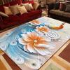 3D Flower Carpets Modern Luxury Rug for Bedroom Large Floor Mat Carpet for Living Room Sofa Non-slip Washable Lounge Study Rugs