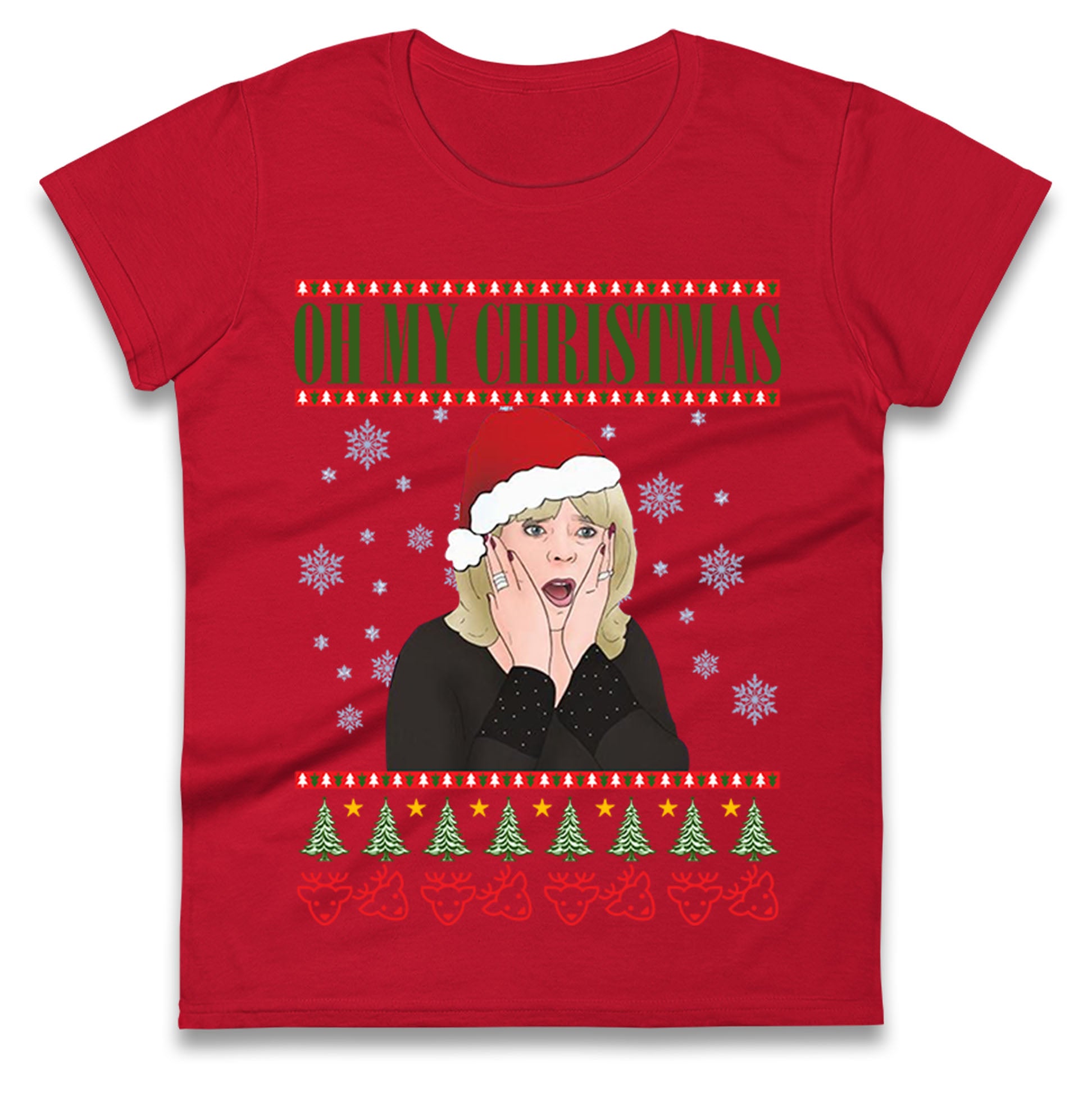 Pam Shipman Oh My Christmas Womens T Shirt Mens Tops Tees Unisex XL