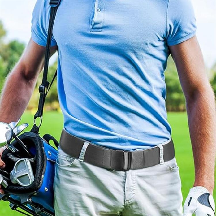 Adjustable Buckles Braided Belt Unisex Jeans Waistband Stretch Woven Belt for Outdoor Sports