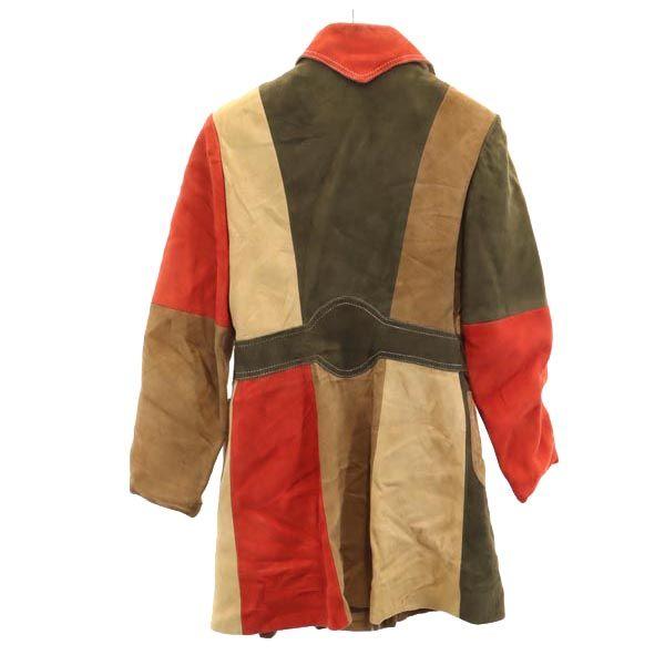 Vintage 80s Made In Canada Switching Coat 45481 Brown Women Used