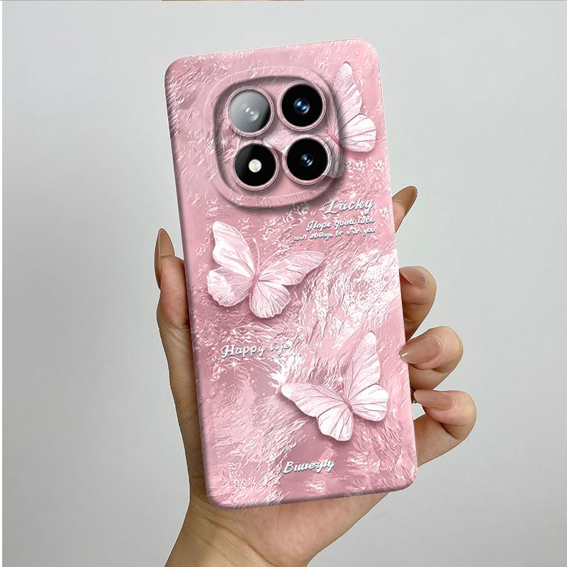 Für Redmi Note 14 Pro Plus 5G Hülle Note14 Pro+ 5G Weiche Silikon Handyhülle Süß Bemalte Modische Cartoon-Bedruckte Rückseite