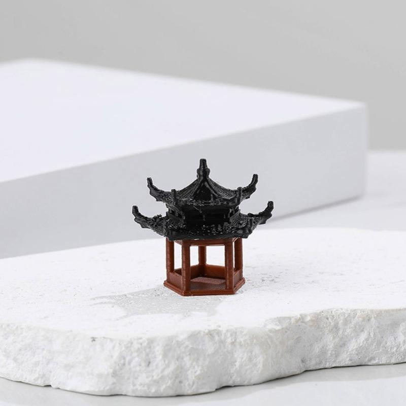 Traditional Chinese Building Assembly Set Architectural Models DIY Educational Cultural Display Craft