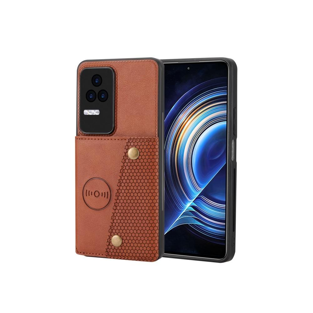 For Redmi A3 A4 10 Prime 10X 11 12 12R 13 13C 14C 15 15A 15C K40 K40S K50 K50i Plus Pro 4G 5G Case Card Slot Shockproof Cover Magnetic Car Mount