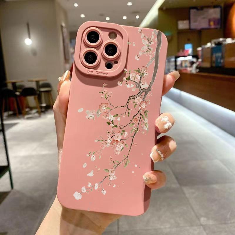 

Стильний Милий Весняний Квітковий Чохол Для Телефона Для Xiaomi Mi 11 Lite 5G 14 13T 13 12T 12 12X Poco M6 X6 X5 X3 F5 F6 Pro М який Бампер For Poco F6 Pro 5G